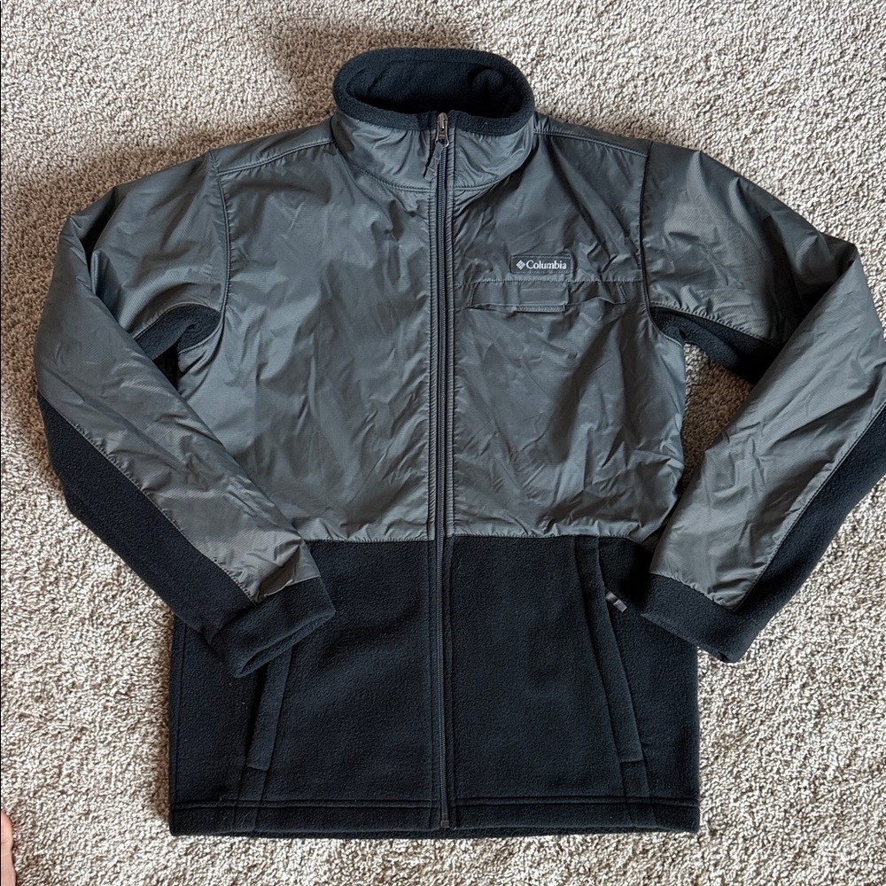Columbia Kids Gray and Black Performance Jacket
